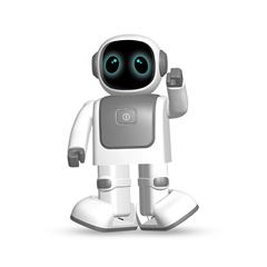 Robot saludando
