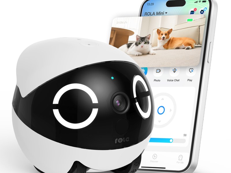 Rola Mini, robot de monitoreo para mascotas